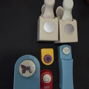 Colorful Craft Punch Set for Kids